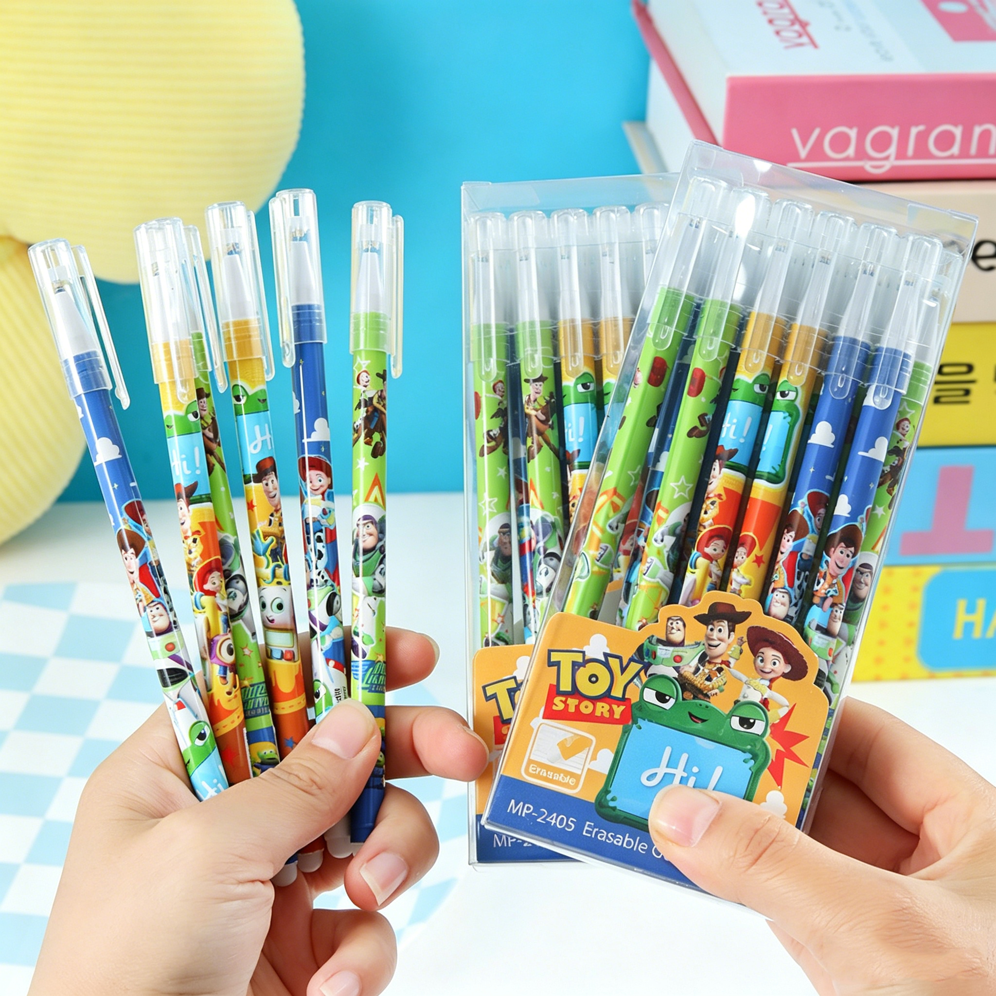 Yeni 6/24 adet Oyuncak Hikayes - Gel Ink Pen Set incelemesi ve fiyatı