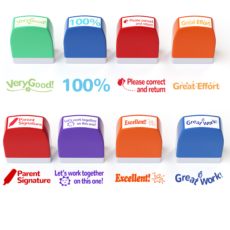8. Öğretmen pulları Sınıf Öğre - Self Inking Stamp incelemesi ve fiyatı
