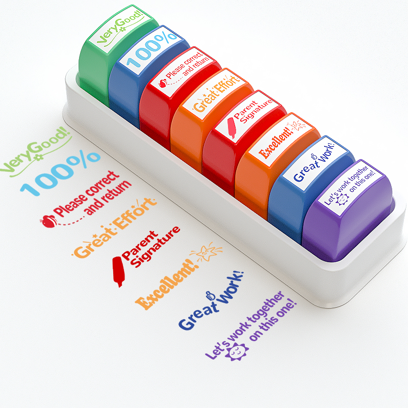 8. Öğretmen pulları Sınıf Öğre - Self Inking Stamp incelemesi ve fiyatı