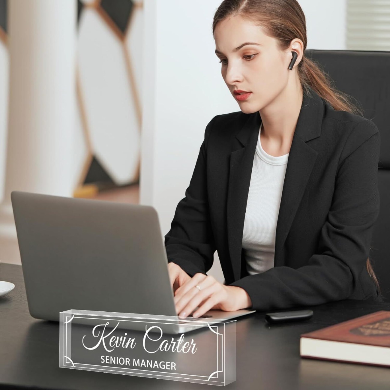 Kişiselleştirilmiş Akrilik Mas - Desk Name Plate incelemesi ve fiyatı