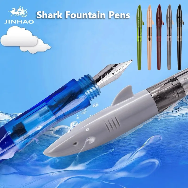 Jinhao Sevimli Köpekbalığı dol - Office Stationery Supply Business incelemesi ve fiyatı