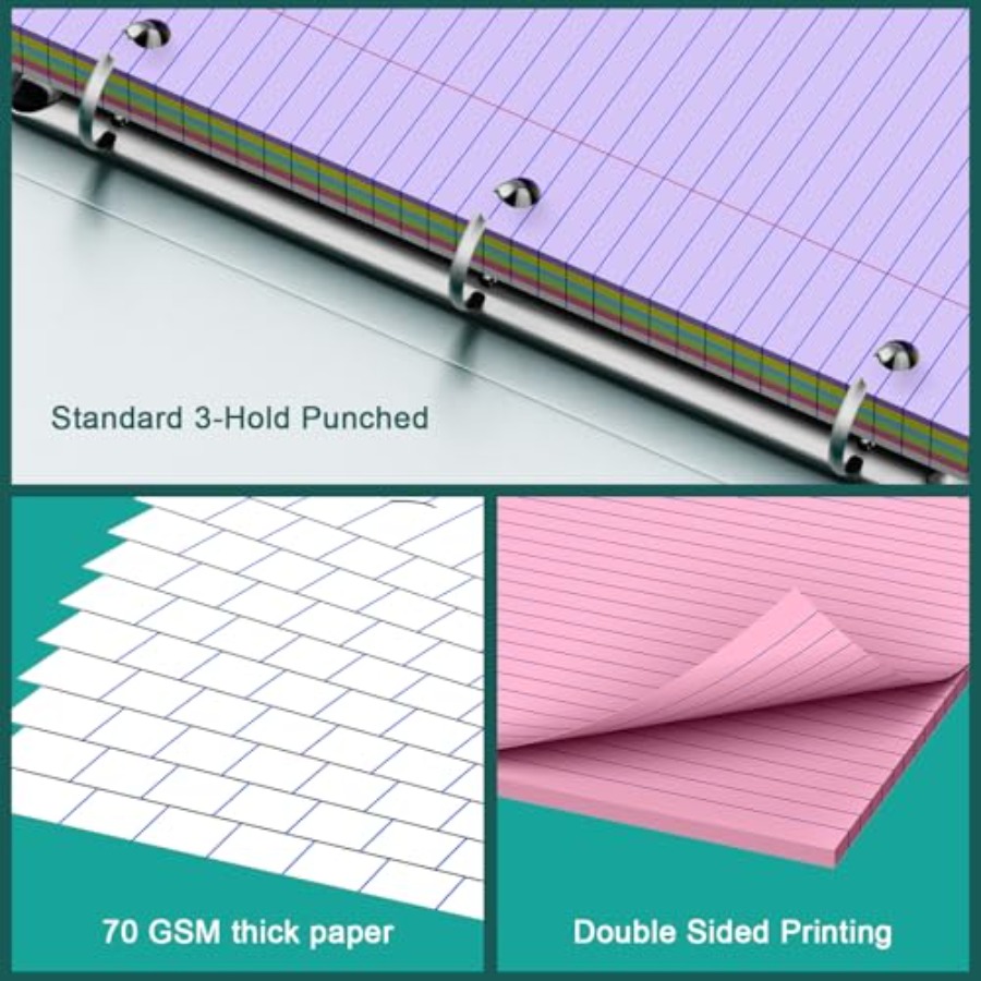 Not Defterleri 8 X 10.5 Gevşek - Paper Punch 3 Hole incelemesi ve fiyatı