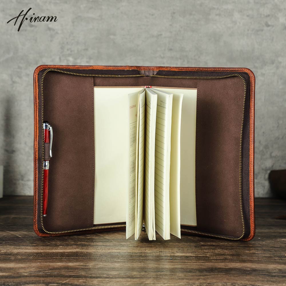 Retro Hakiki Deri Fermuar Debr - Journal Leather Hardcover incelemesi ve fiyatı