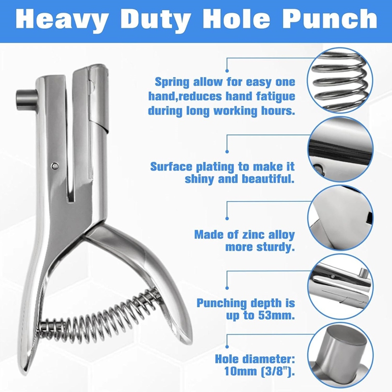 Derin Delikli Ağır Hizmet Tipi - Paper Punch 3 Hole incelemesi ve fiyatı