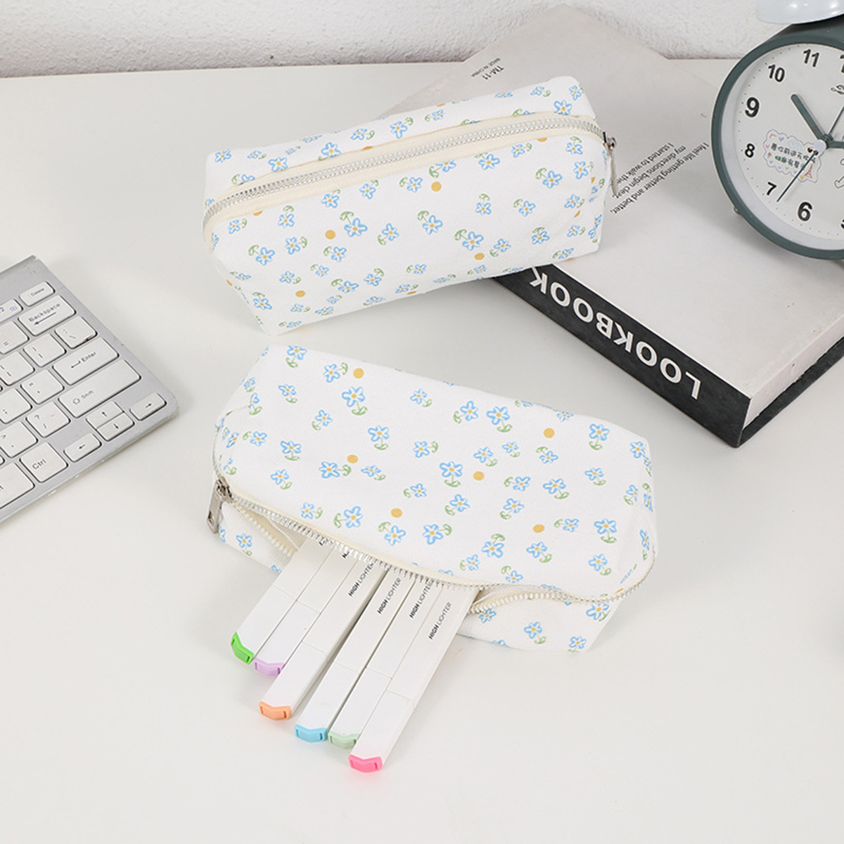 Basit Çiçek Desenli Kalem Kutu - Stationery Office And School Supply Stores incelemesi ve fiyatı