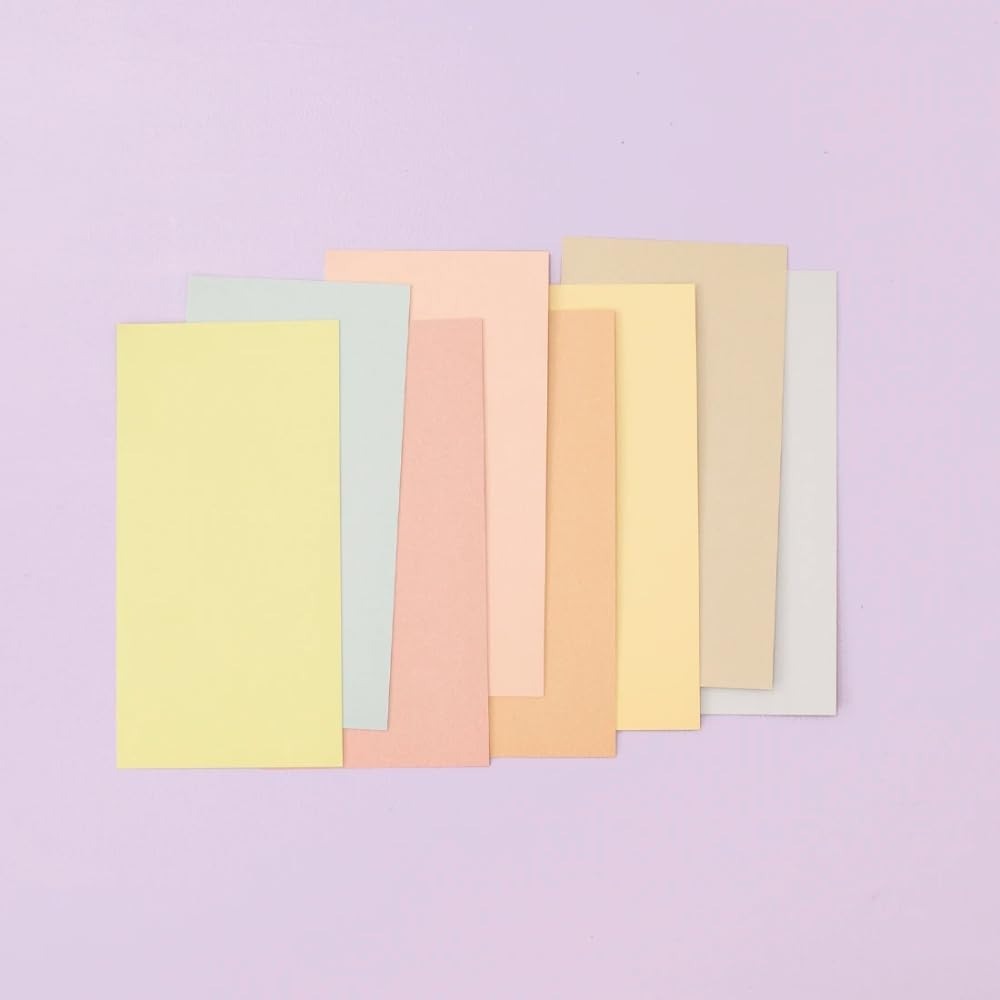 Pastel Renkli Kart Stoğu Kağıt - Cardstock Paper Pack incelemesi ve fiyatı
