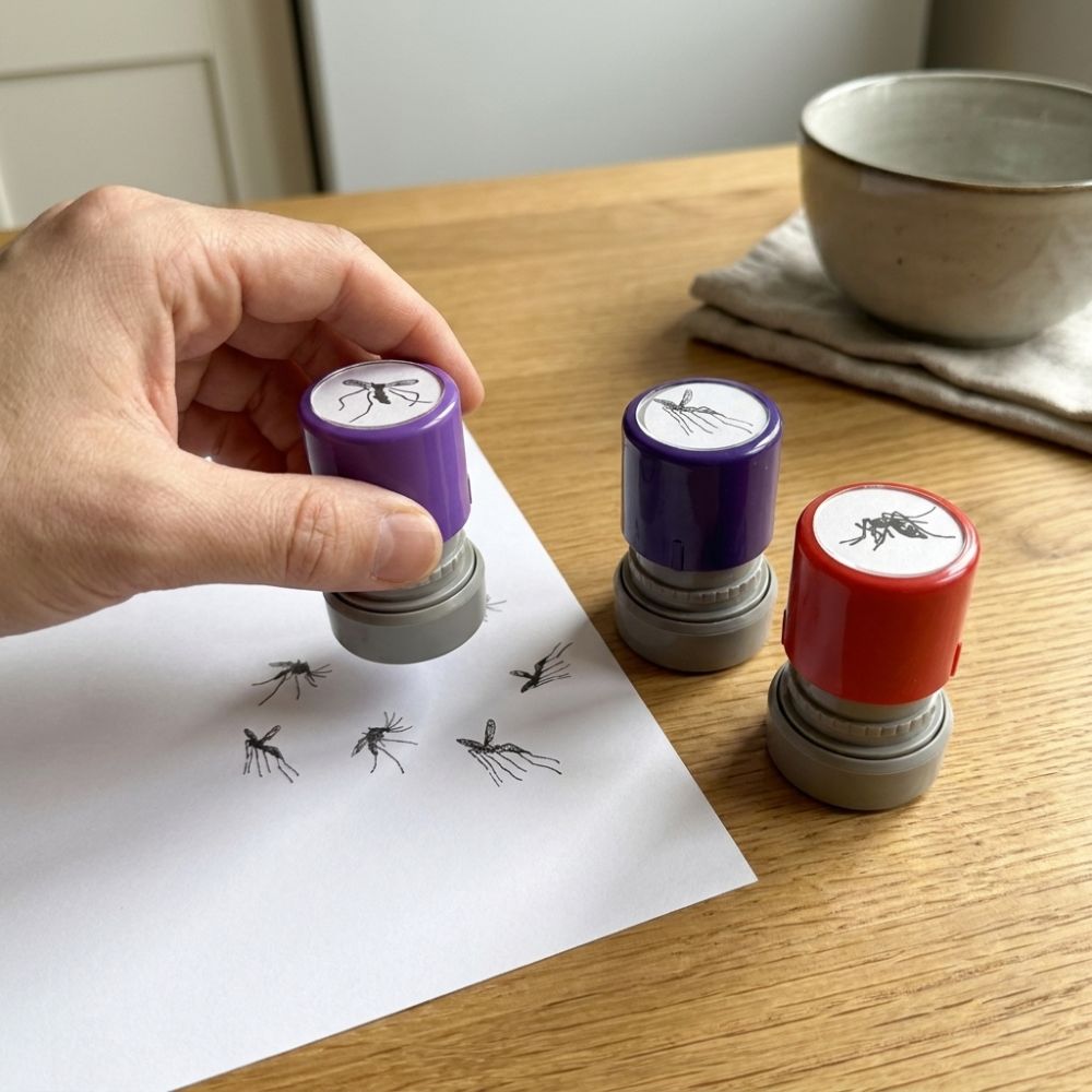 Çeşitli Pullar Sivrisinek Pull - Self Inking Stamp incelemesi ve fiyatı