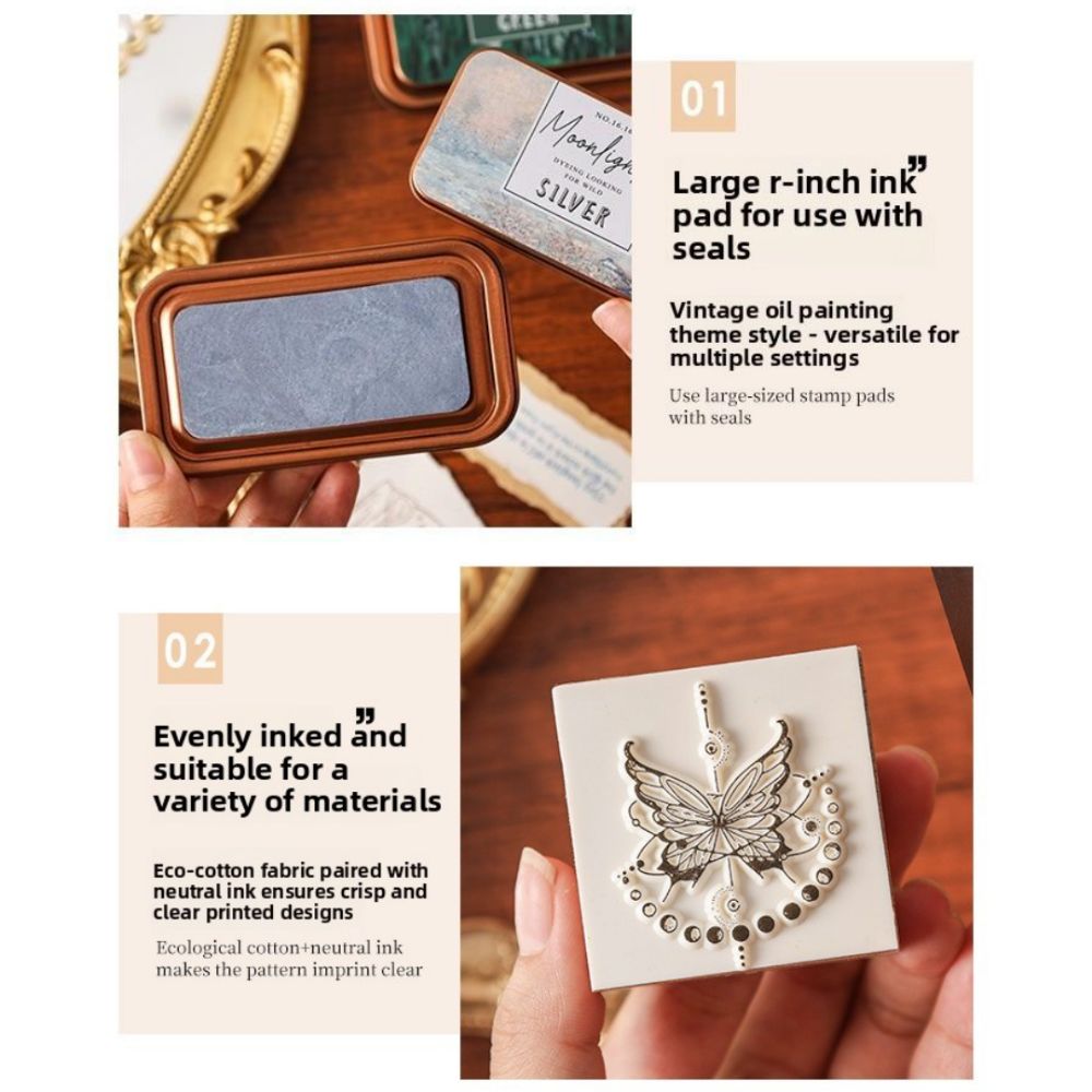 Yeni Renkli Vintage Mürekkep P - Self Inking Stamp incelemesi ve fiyatı