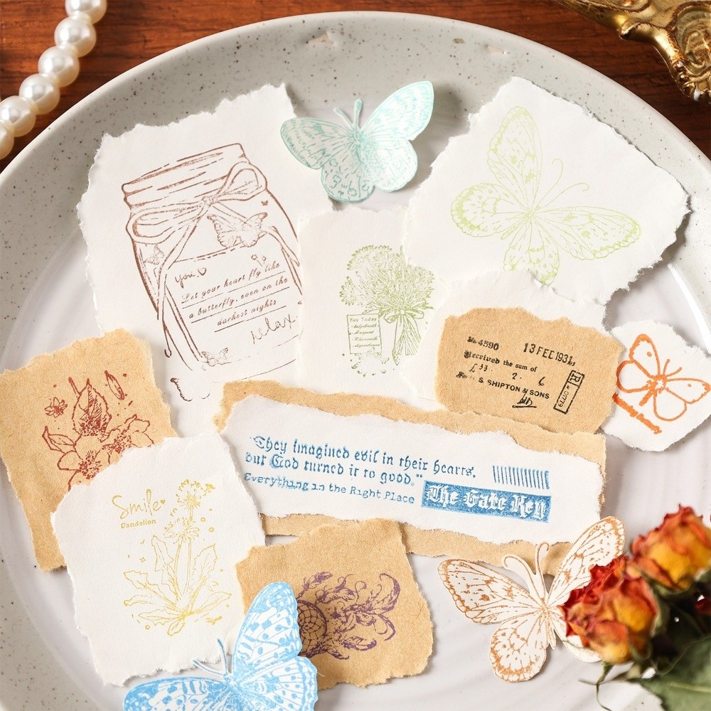 Yeni Renkli Vintage Mürekkep P - Self Inking Stamp incelemesi ve fiyatı