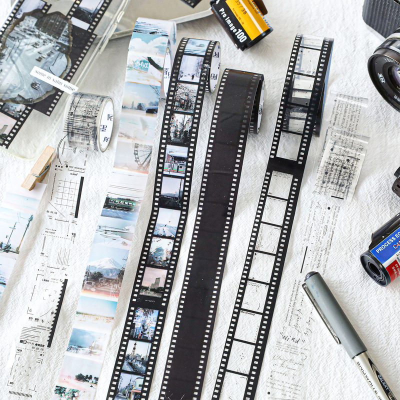 1 Rulo 2.5x200cm Film Temalı P - Washi Tape Set incelemesi ve fiyatı