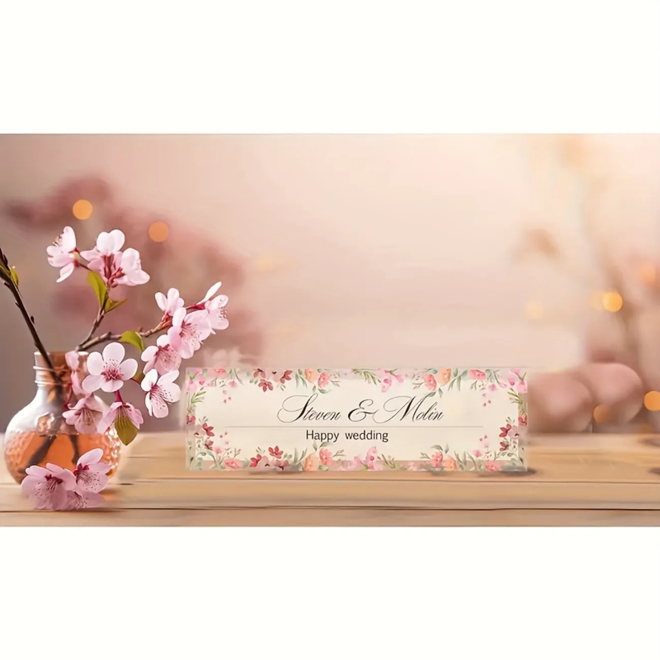 Kişiselleştirilebilir 2D Akril - Desk Name Plate incelemesi ve fiyatı