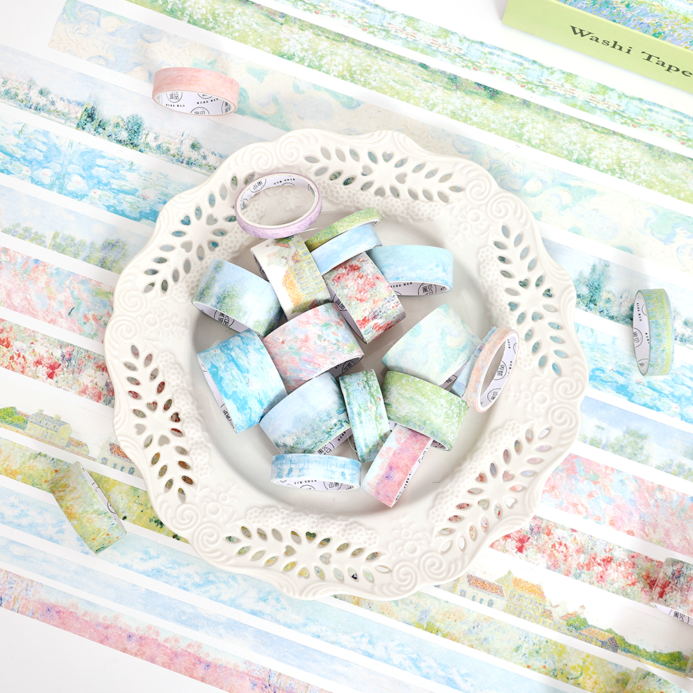 20 rulo Vintage bahçe Washi ba - Washi Tape Set incelemesi ve fiyatı